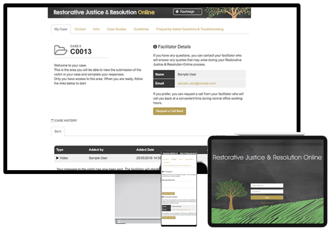 Hampshire Police software development project screens Hampshire Police software development project screens