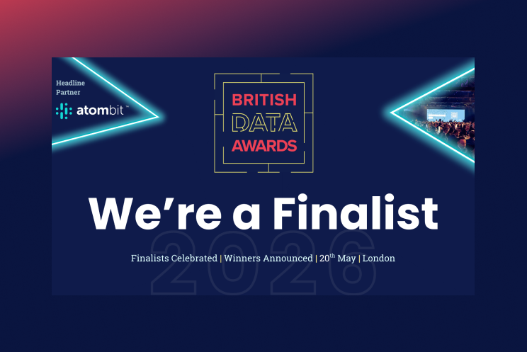 Audacia shortlisted in British Data Awards 2026