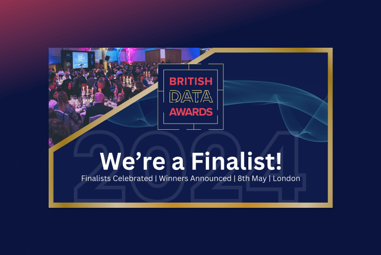 Audacia Finalist for "Consultancy of the Year" at the British Data Awards